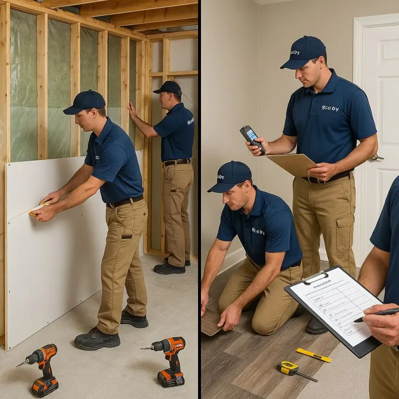 Repairs and Reconstruction process in Washburn, WI